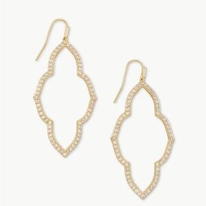 Brand new Kendra Scott Abbie open frame earrings